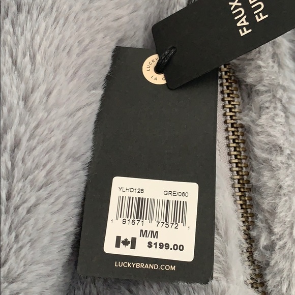 Lucky Brand Faux Fur Jacket - Picture 3 of 3